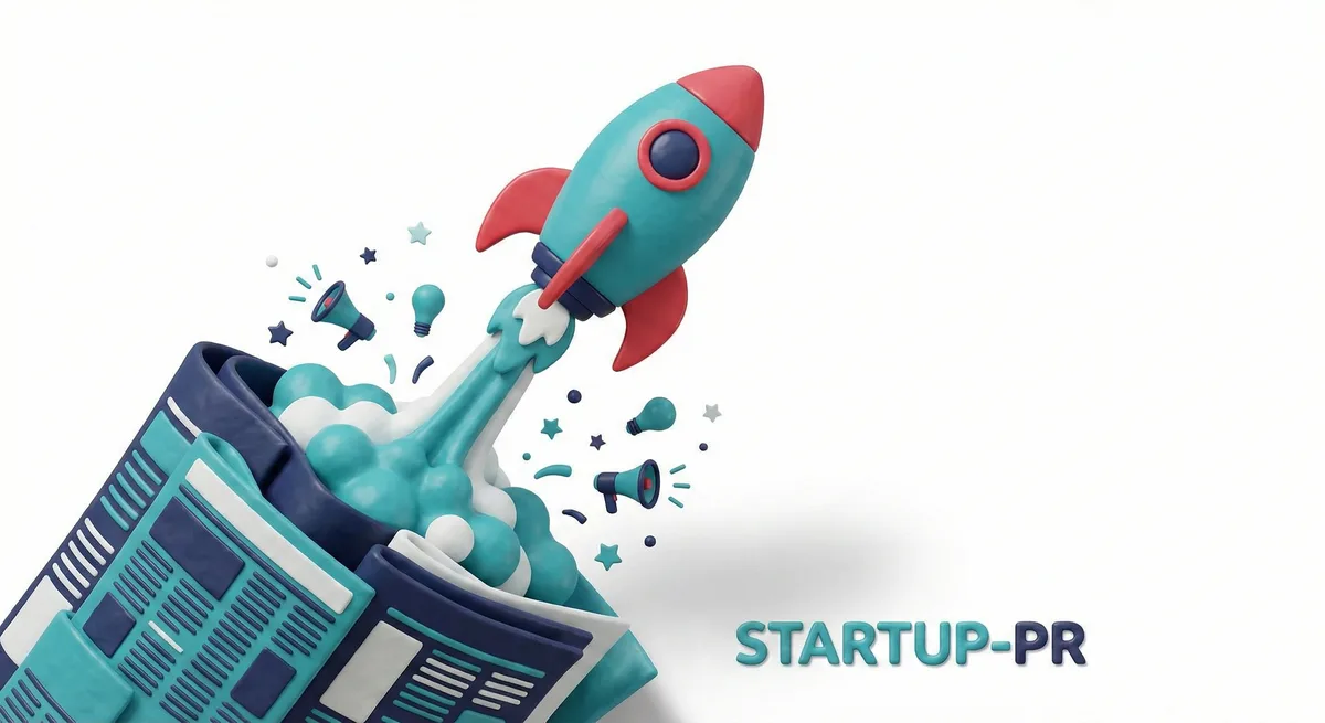 3D-Illustration: PR für Start-ups